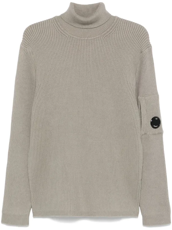 超特価セール開催！！ C.P. Company JP FARFETCH | ニュートラル | セーター タートルネック トップス