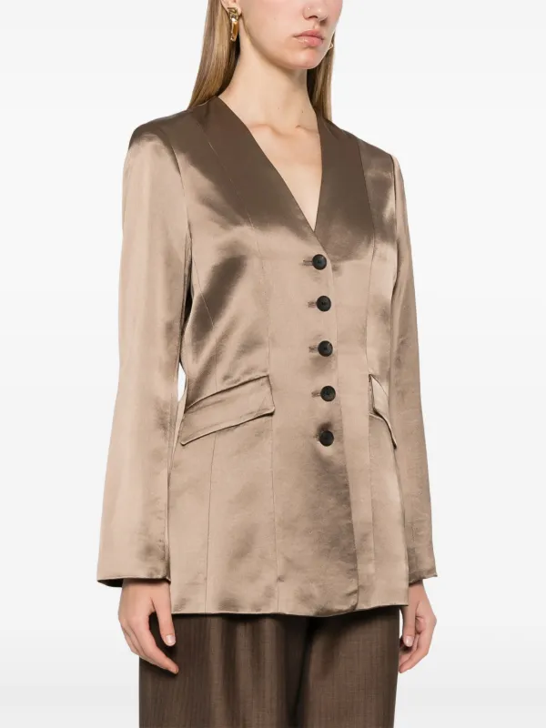 By Malene Birger Rinnah ジャケット | ブラウン | FARFETCH JP By Malene Birger Rinnah ジャケット | ブラウン | FARFETCH JP