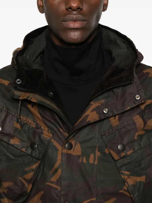 Barbour camo jacket best sale