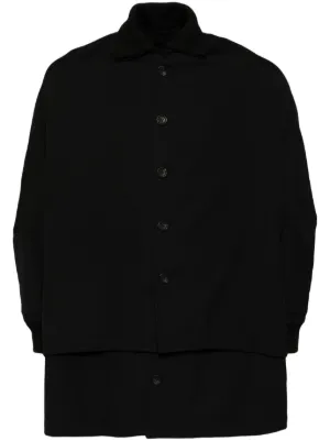 Yohji Yamamoto ロングカーディガン | ブラック | FARFETCH JP
