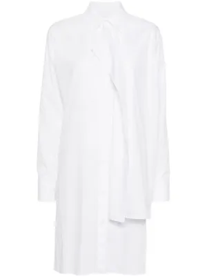 Yohji Yamamoto リボンディテール シャツ | ホワイト | FARFETCH JP