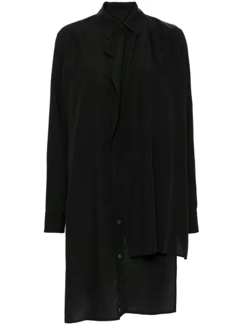 Yohji Yamamoto layered-design shirt