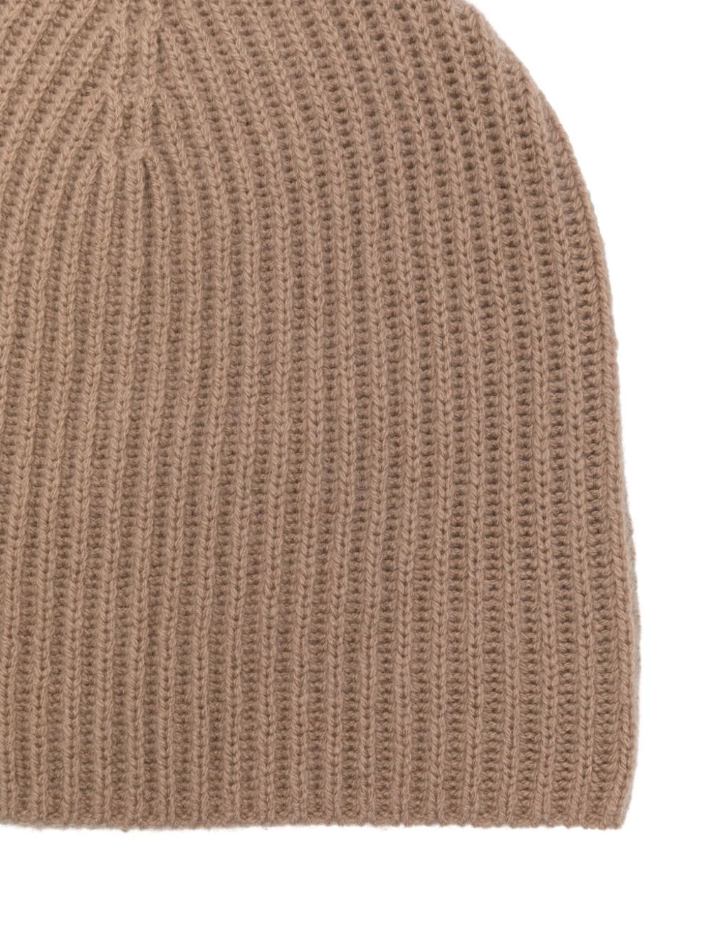 Shop Allude Cashmere Beanie In Brown