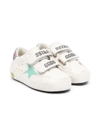 Golden Goose Kids Old School Sneakers | Neutrals | FARFETCH