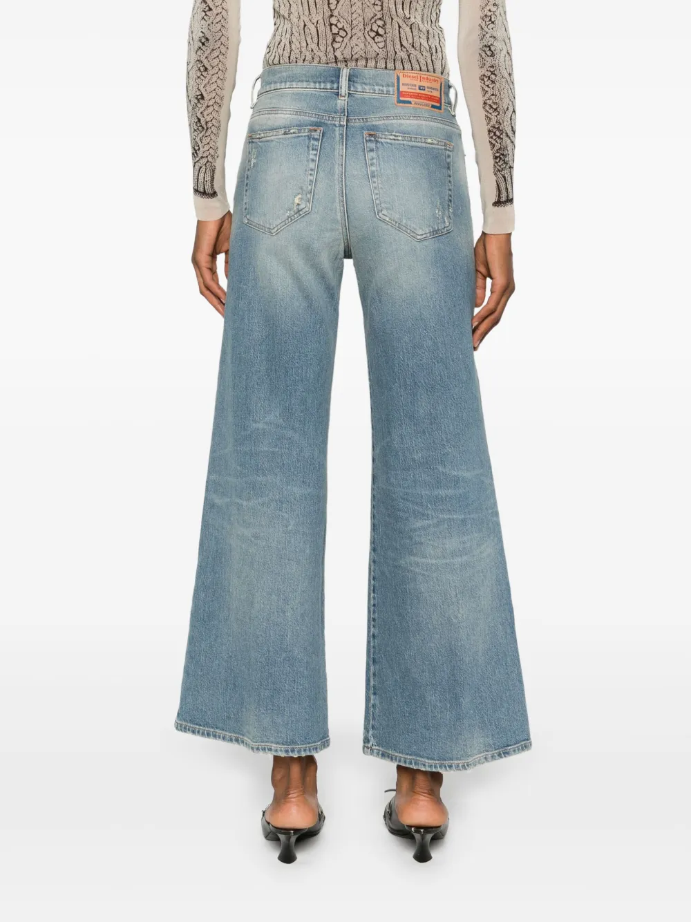 Diesel 1978 D-Akemi jeans Blauw