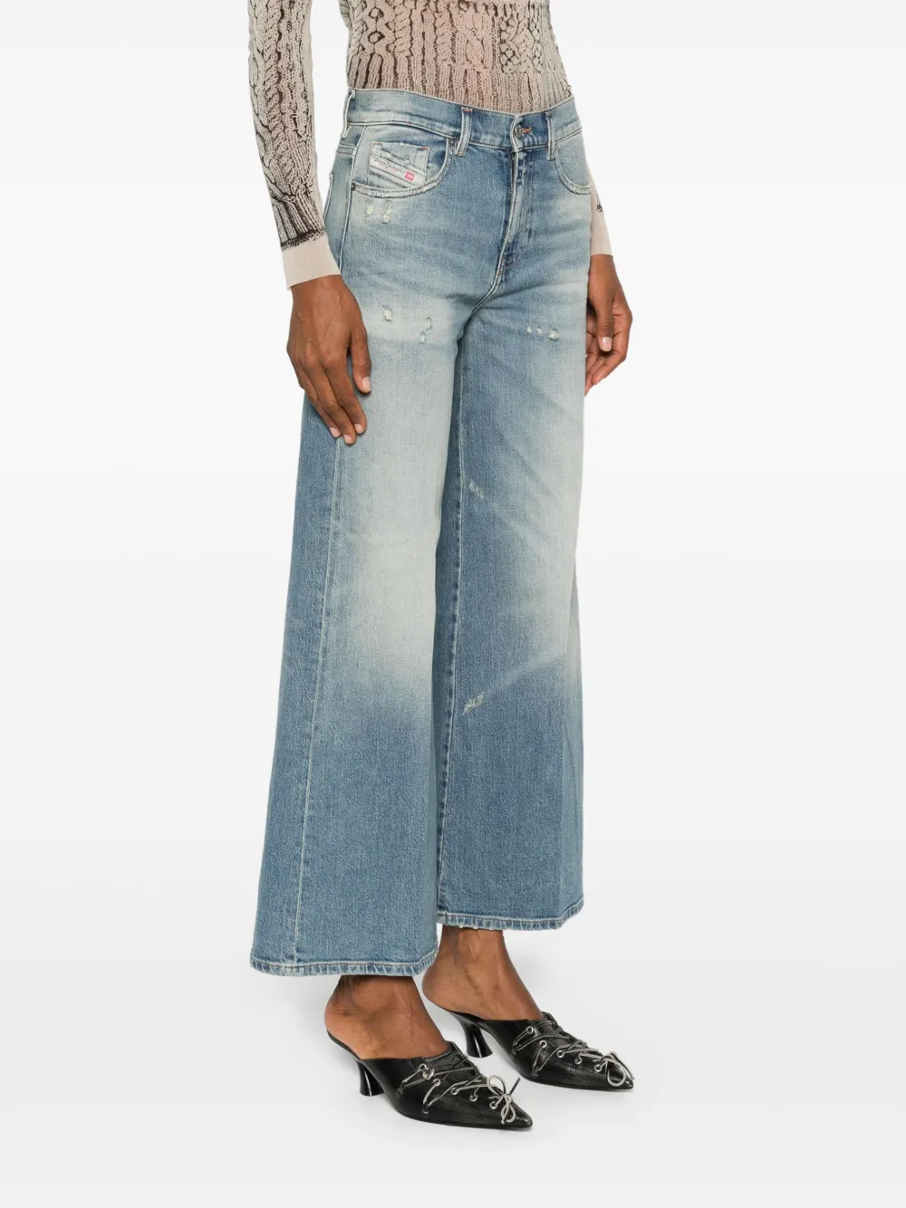 Diesel 1978 D-Akemi jeans Blauw