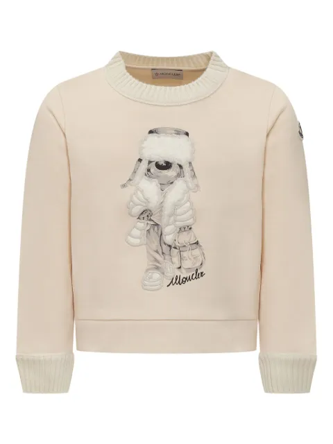 Moncler Enfant printed sweatshirt