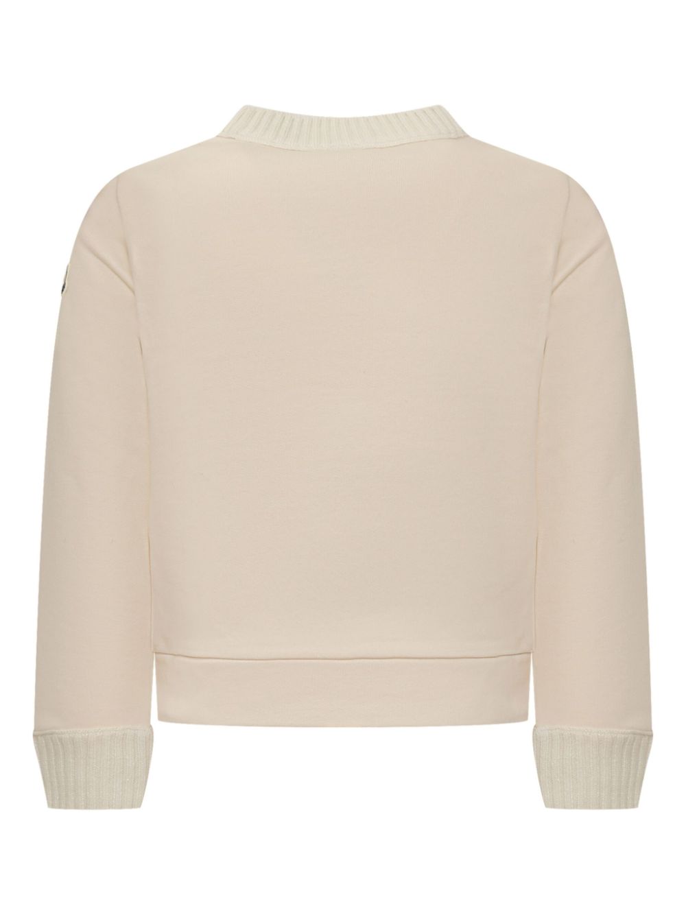 Moncler Enfant printed sweatshirt - Neutrals