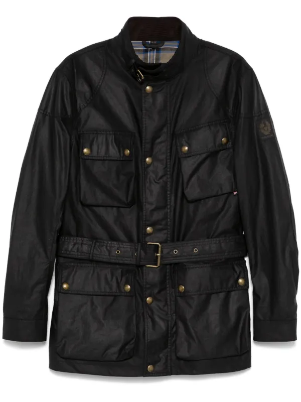 Belstaff Trialmaster Jacket Black FARFETCH CA