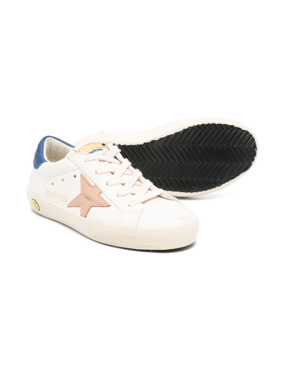 Golden Goose Kids Super-Star sneakers - Wit