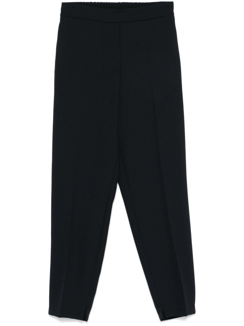 pressed-crease trousers