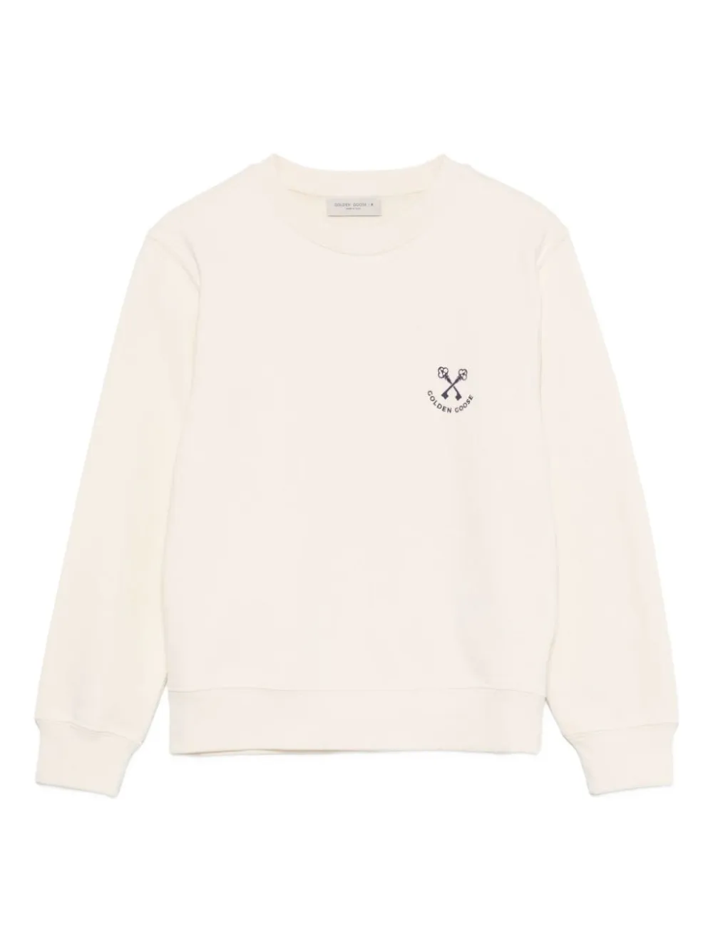 Golden Goose Kids Sweater met logoprint Beige