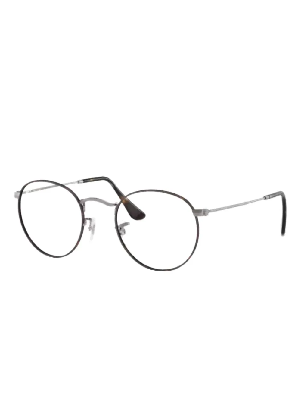 Ray-Ban ラウンド眼鏡フレーム - ブラック Ray-Ban ラウンド眼鏡フレーム - ブラック