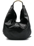 Moschino Handle Me logo-lettering tote bag - Black