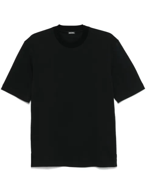 Zegna playera con cuello redondo