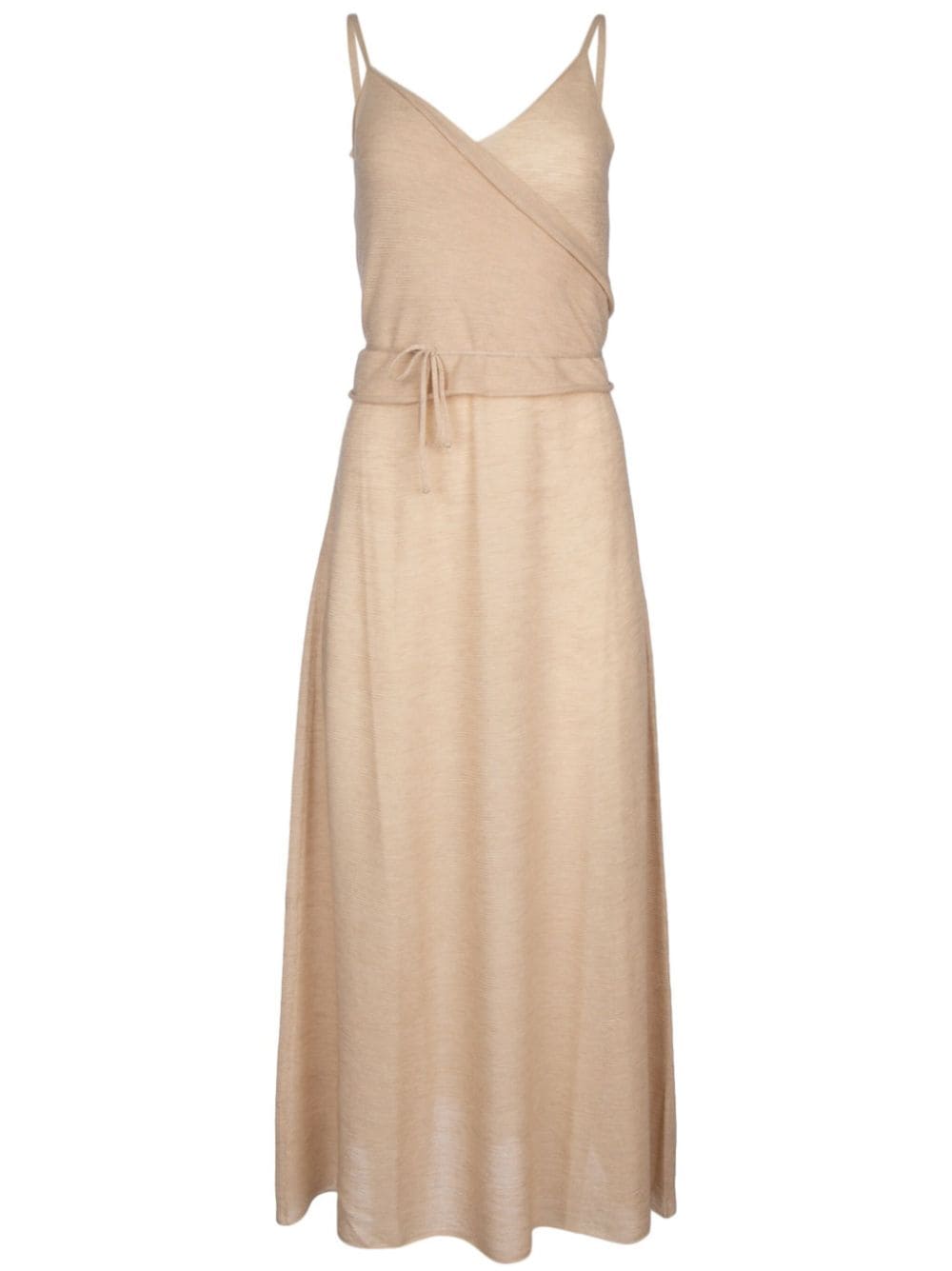 Loro Piana Abito wrap-design dress - A0BP|A0BP