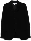 Comme Des Garçons Shirt knitted blazer - Black