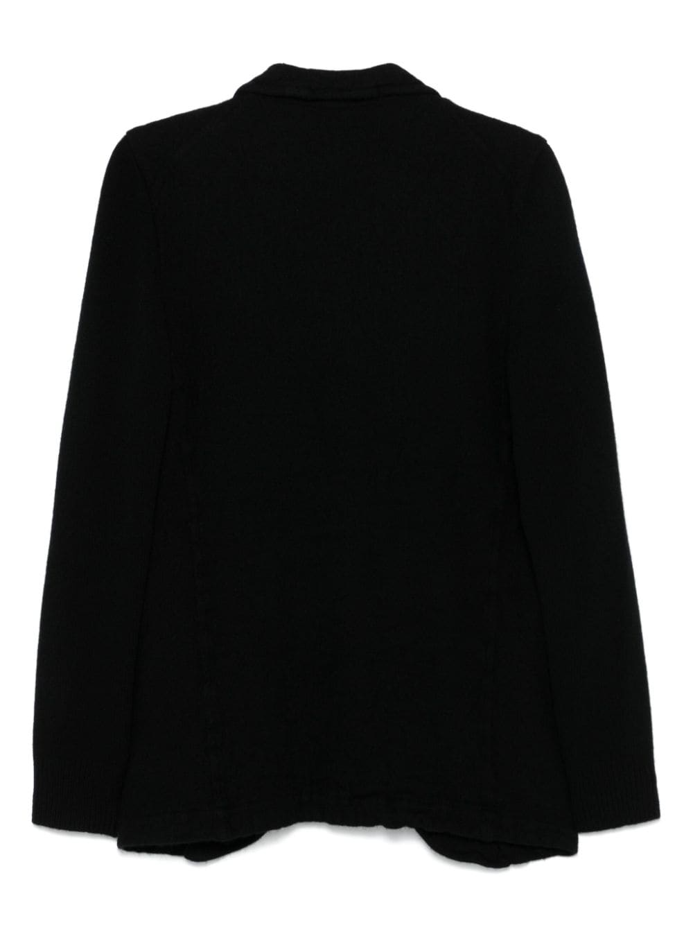 Comme Des Garçons Shirt Gebreide blazer - Zwart