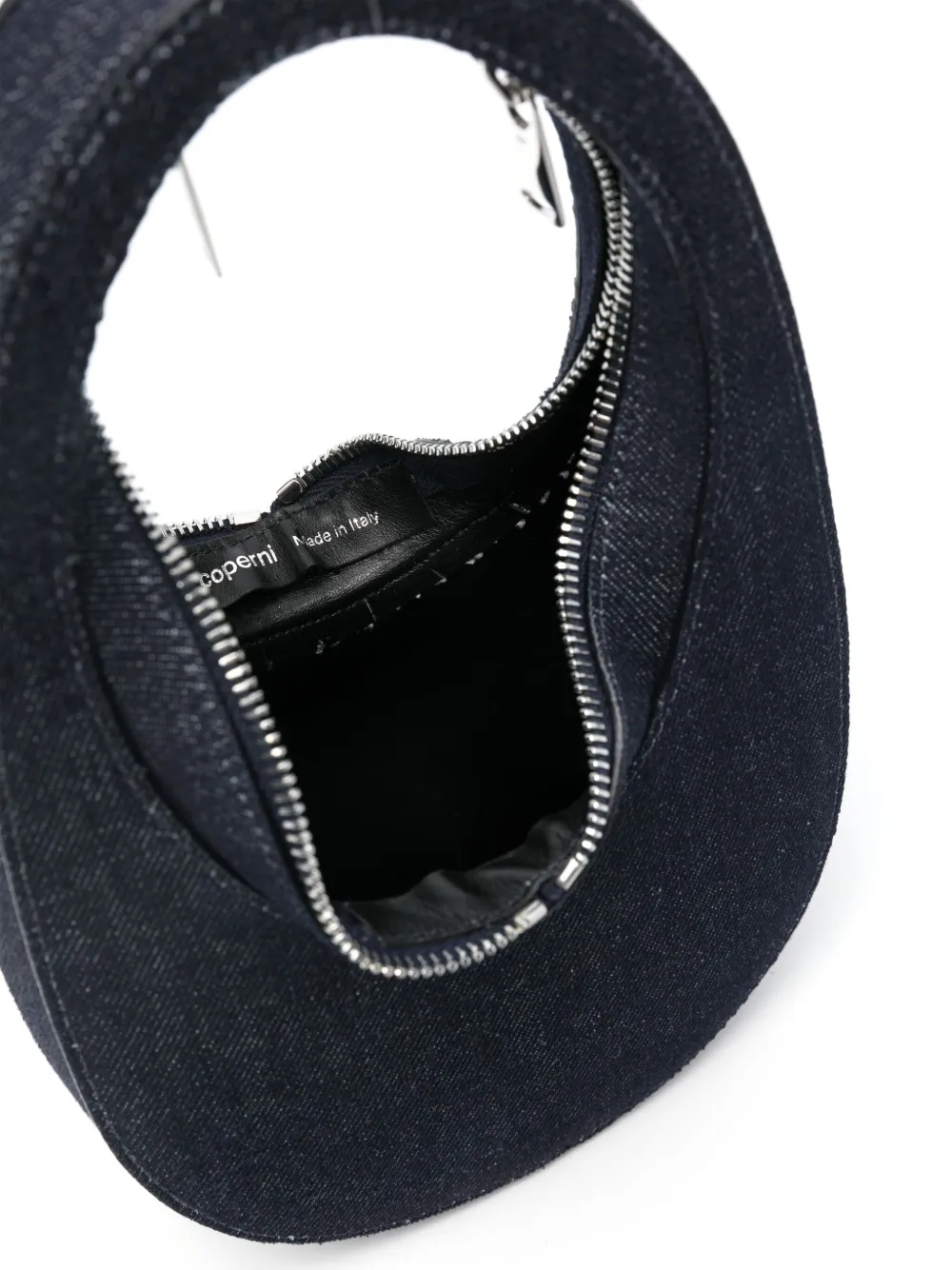 Shop Coperni Mini Swipe Bag In Blue
