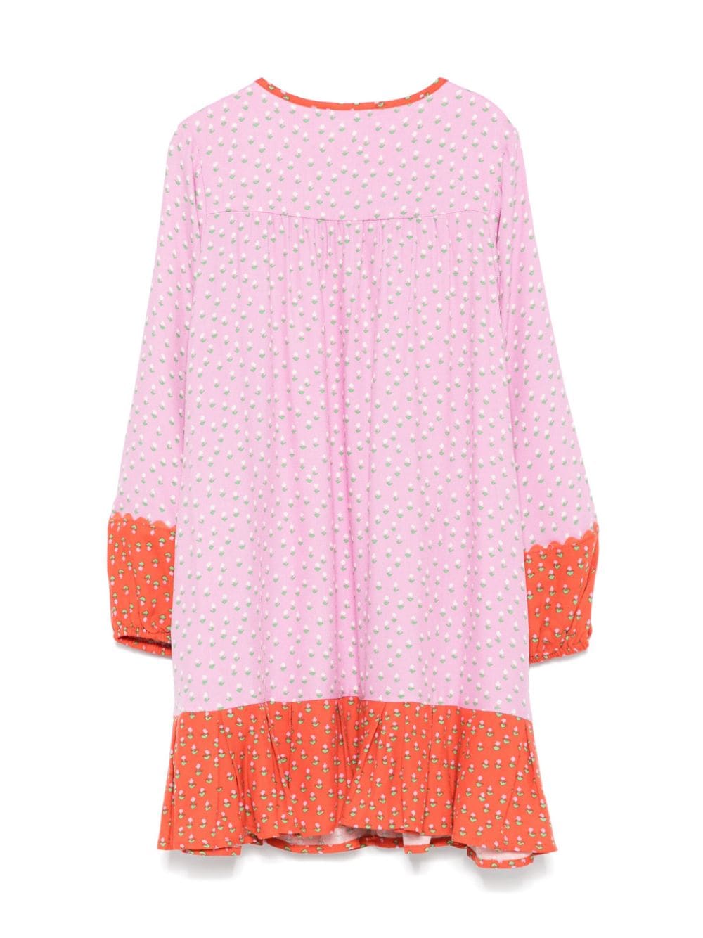 Stella McCartney Kids Jurk met bloemenprint - Roze