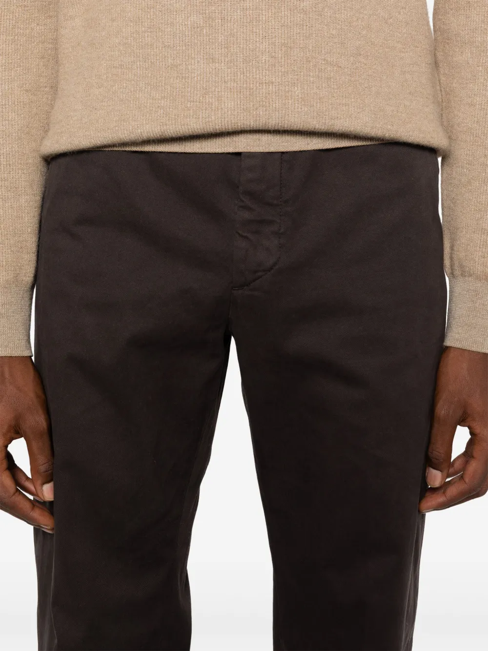 Incotex Twill chino Bruin