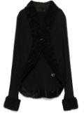 Marc Le Bihan crinkled jacket - Black