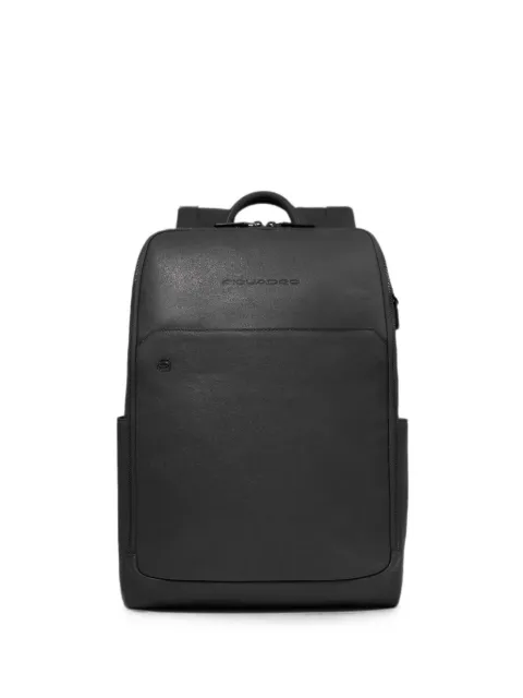 PIQUADRO leather laptop backpack