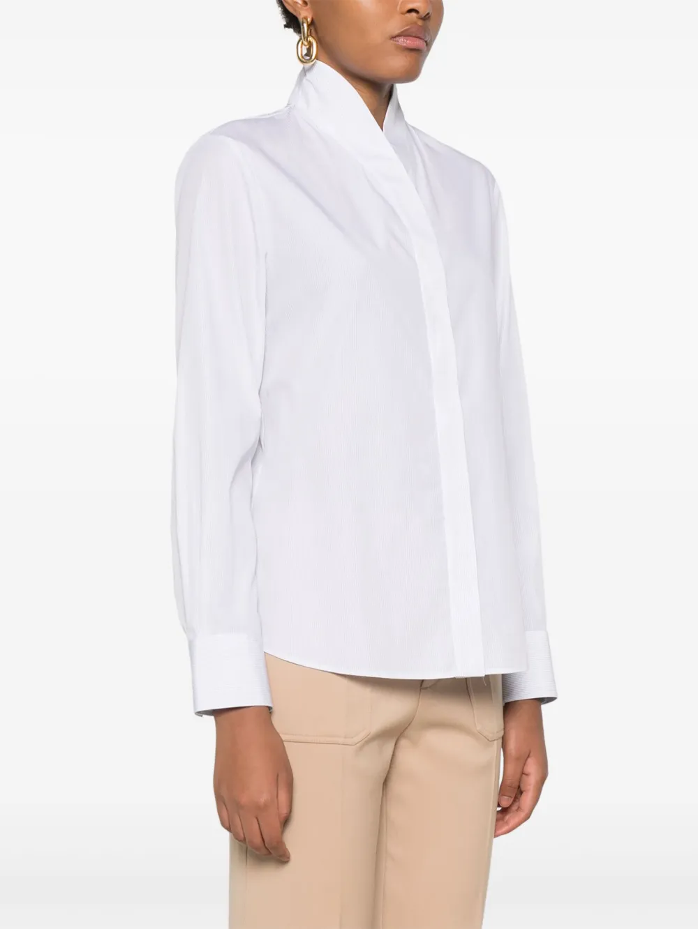 FENDI Gestreept blouse Wit