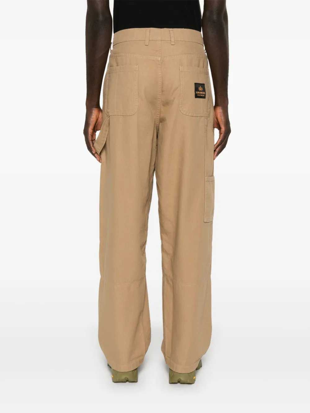 Alpha Industries Carpenter Pants In Brown