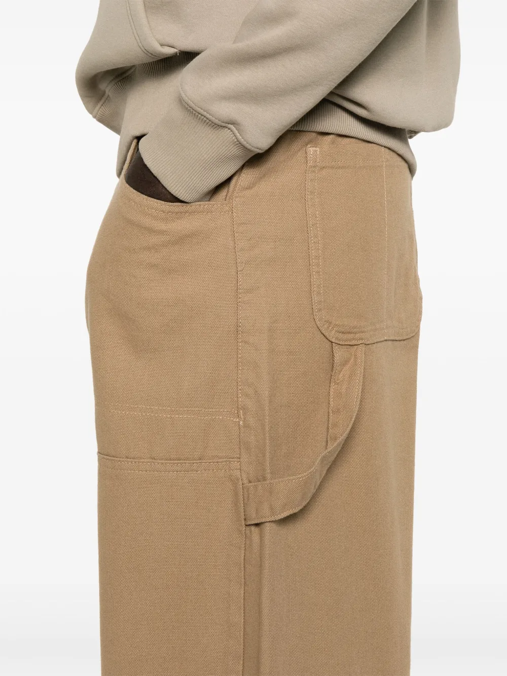 Alpha Industries Carpenter Pants In Brown