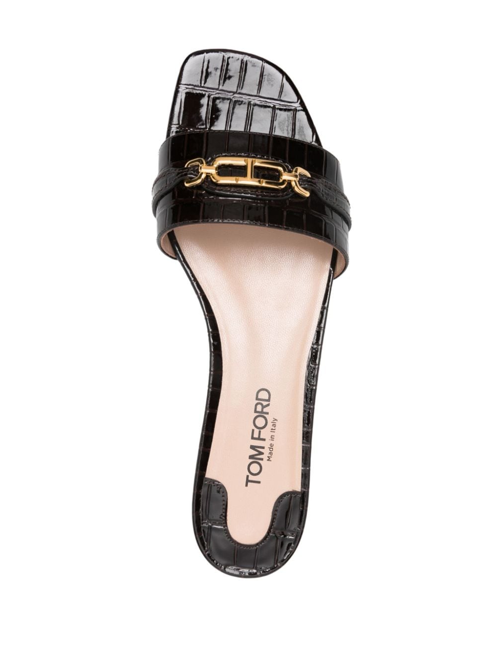 Shop Tom Ford Whitney Sandals In Brown