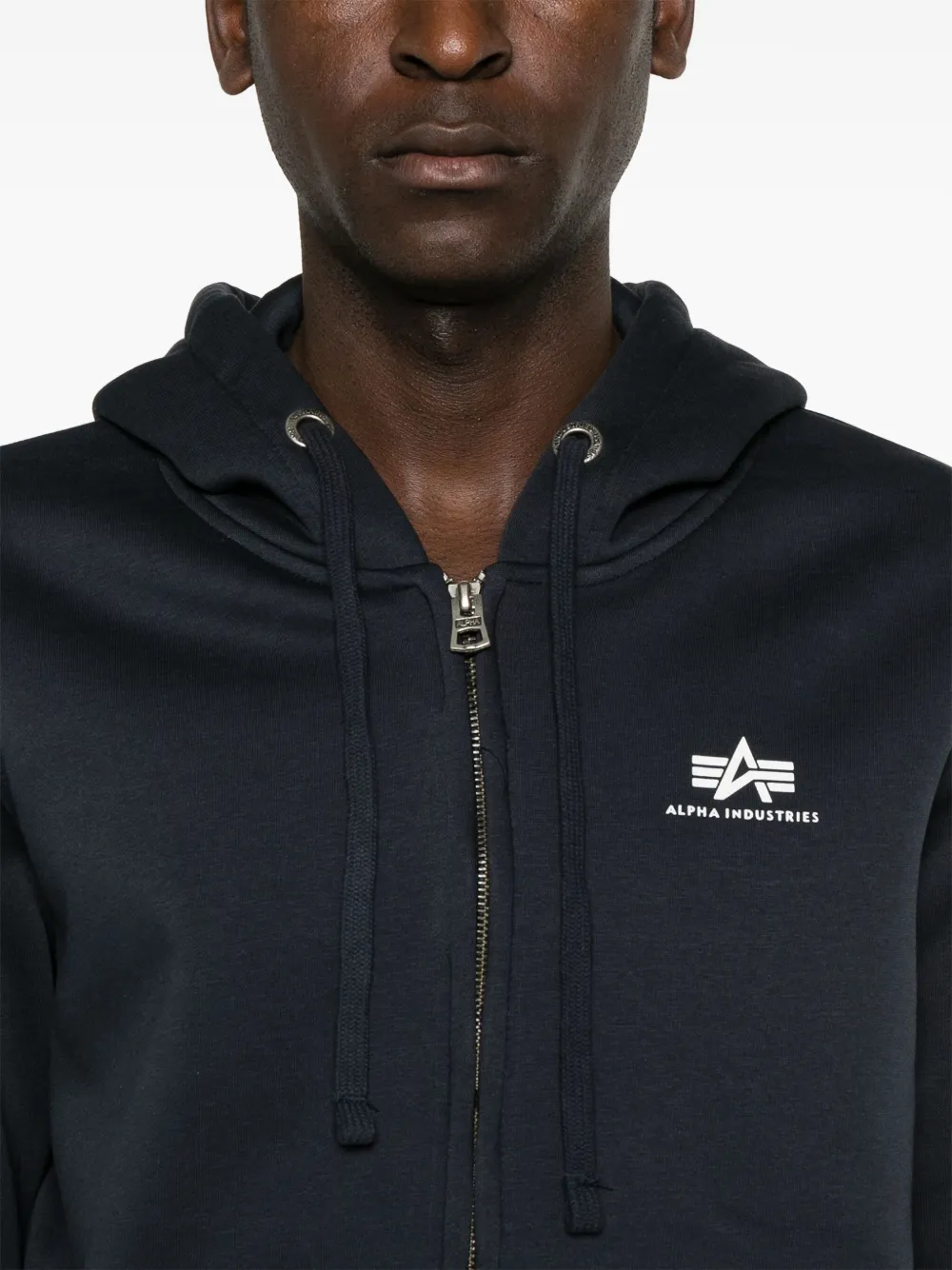 ALPHA INDUSTRIES ZIP-UP HOODIE