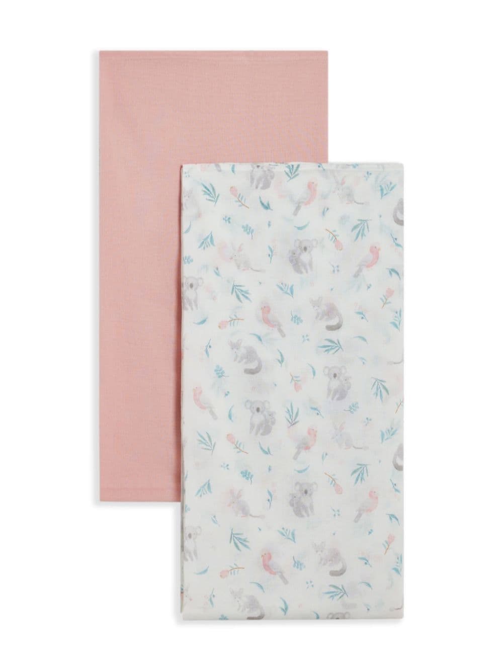 Purebaby all over print blanket - Rosa