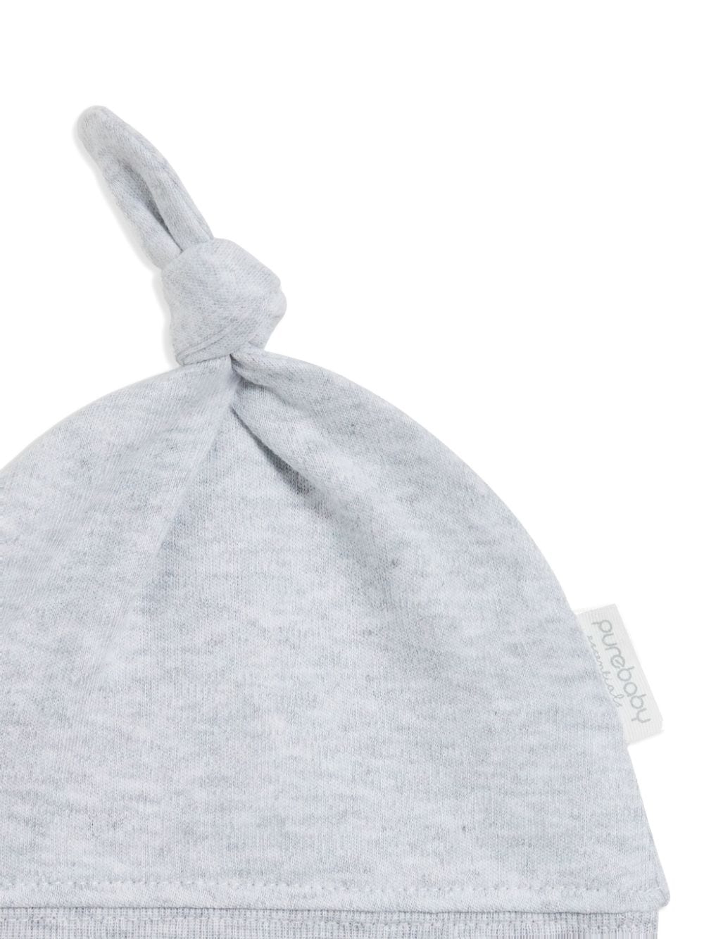 Purebaby Knot hat - Grijs