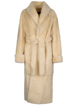 Loro piana shearling coat hotsell