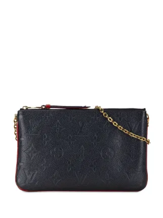 Louis Vuitton Pre-Owned 2019 Monogram Empreinte Double Zip Louis Vuitton Pre-Owned 2019 Monogram Empreinte Double Zip