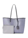 TAMMY & BENJAMIN monogram-pattern tote bag - Grey