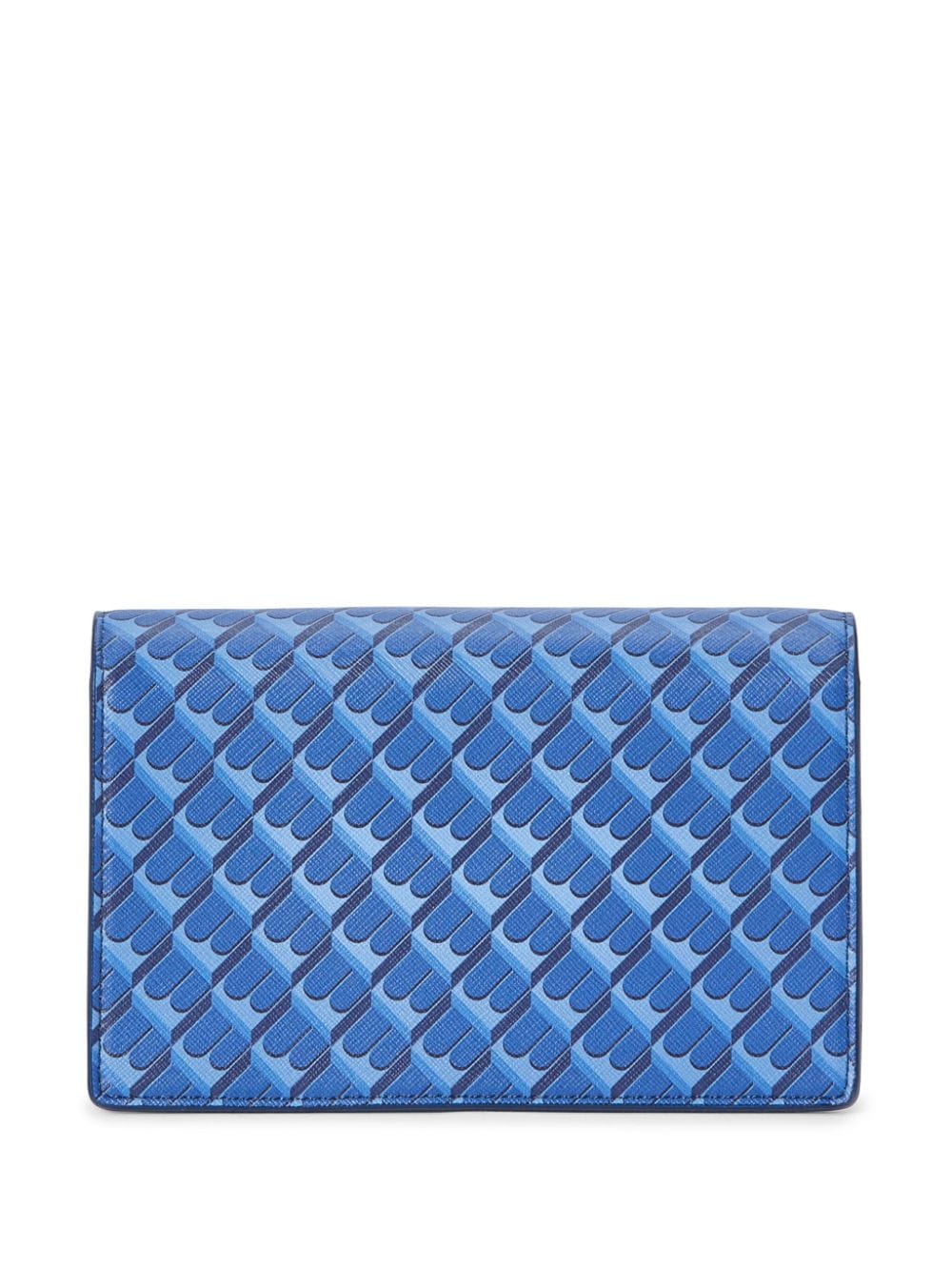 TAMMY & BENJAMIN monogram patterned cross body bag - Blauw