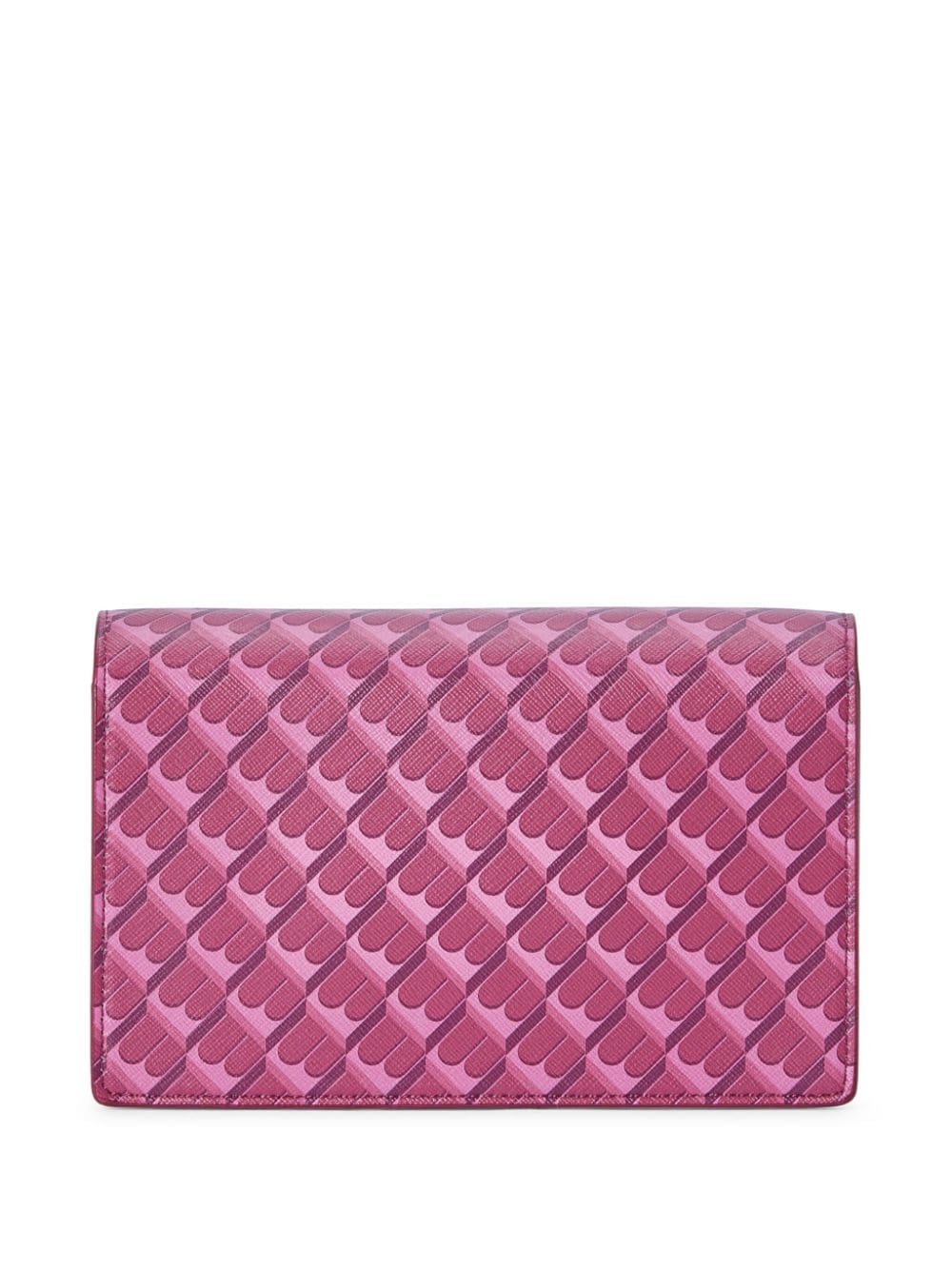 TAMMY & BENJAMIN monogram patterned cross body bag - Roze