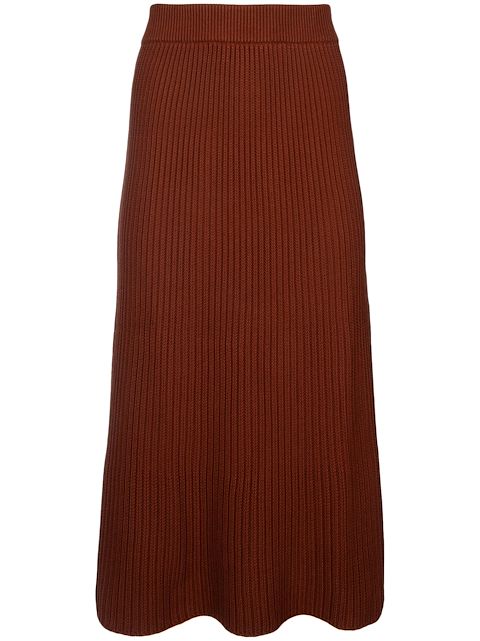 Loro Piana falda midi Ikeda