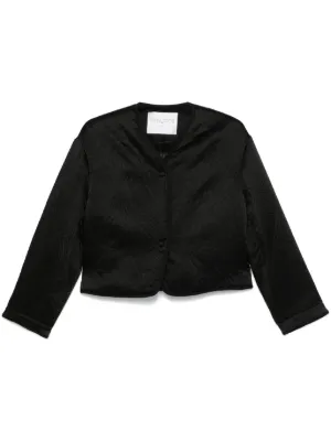ジャケット FORTE FORTE Women Jackets 128718001 Black Forte Forte My Jacket - Black | Garmentory