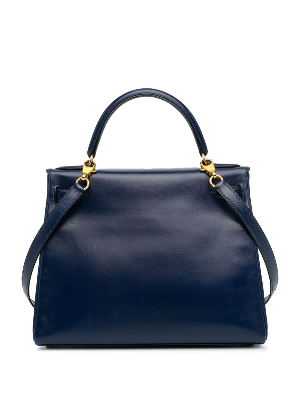 Hermès Pre-Owned 1994 Box Calf Kelly Retourne 28 satchel - Blauw