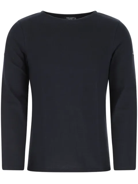 Saint James elbow-patches cotton T-shirt 