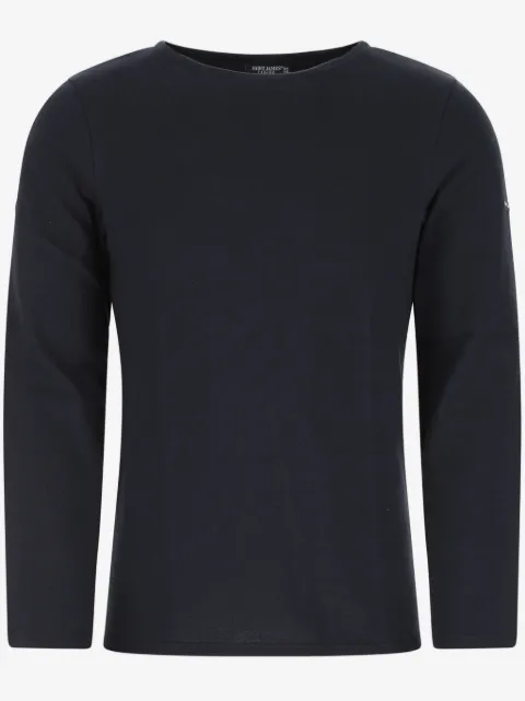 Saint James elbow-patches cotton T-shirt 