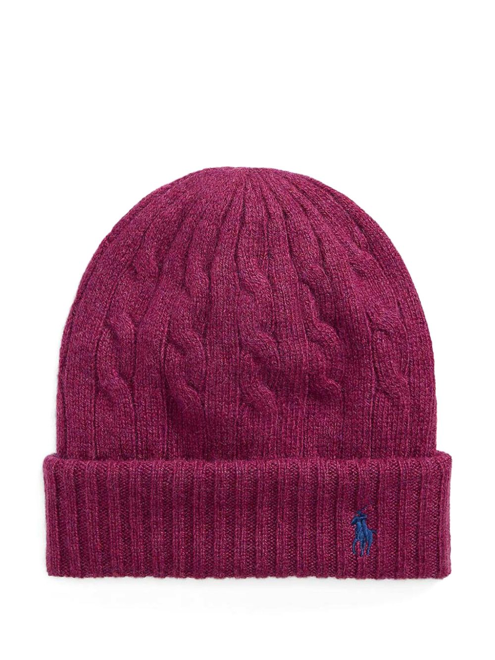 Polo Ralph Lauren cable-knit beanie - Purple