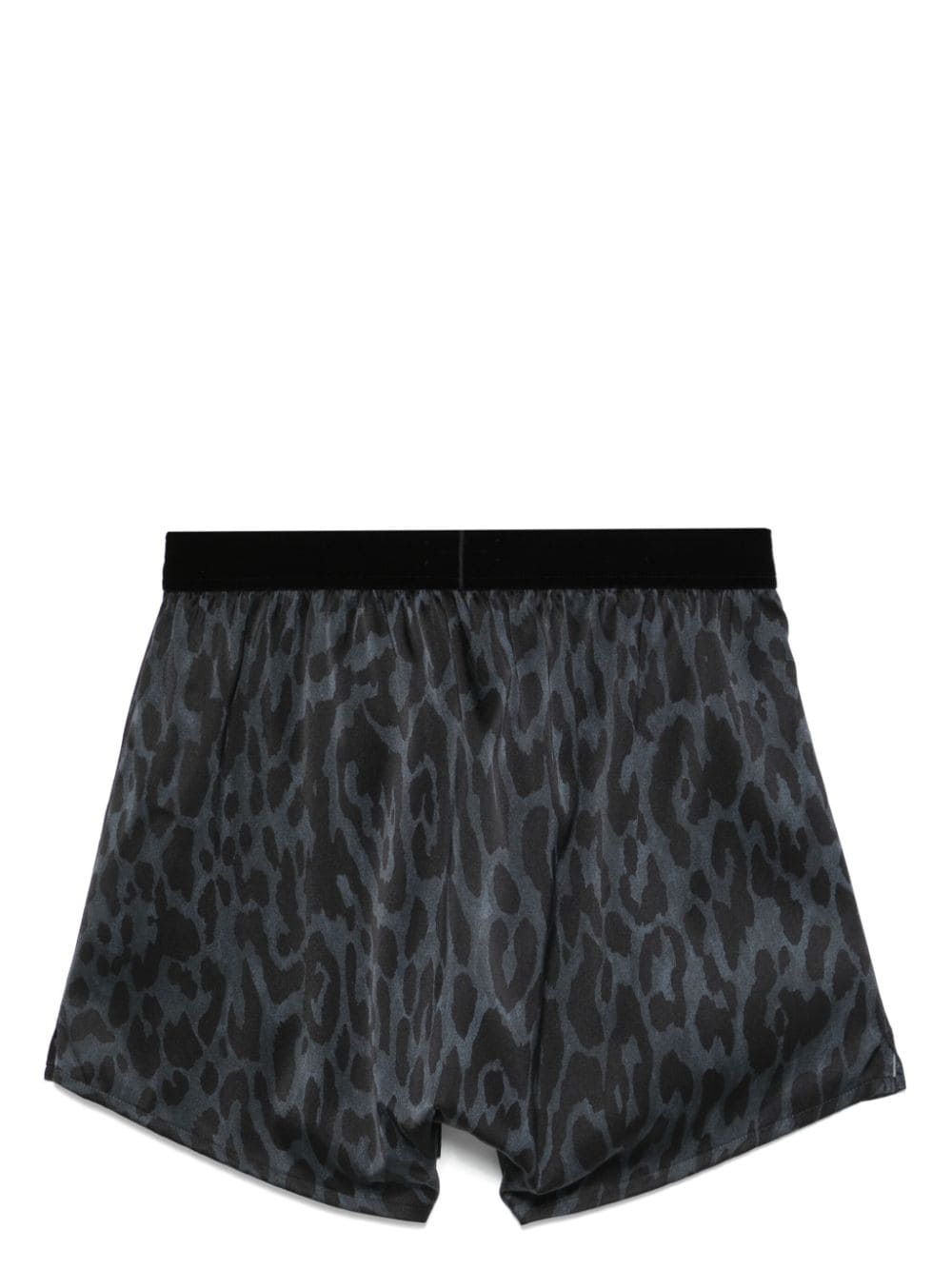 TOM FORD leopard-print boxers - Blauw