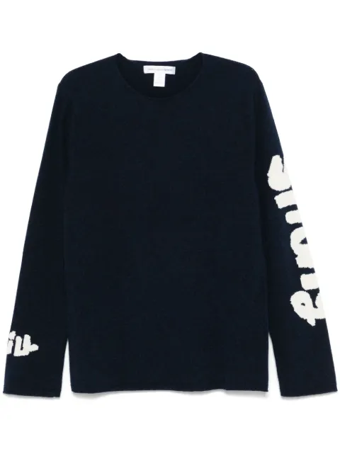 Comme Des Garçons Shirt سويتر بحياكة إنتارسيا