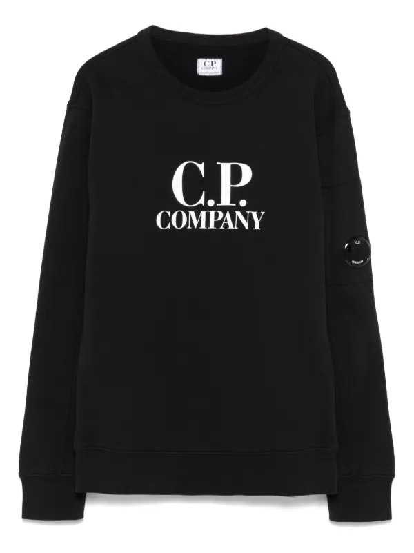 C.P. Company Kids レンズディテール スウェットシャツ | ブラック 