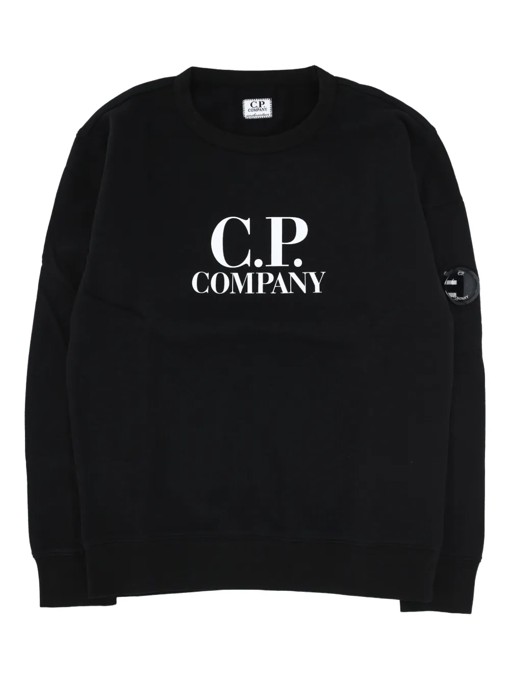 C.P. Company Kids Sweater met detail Zwart