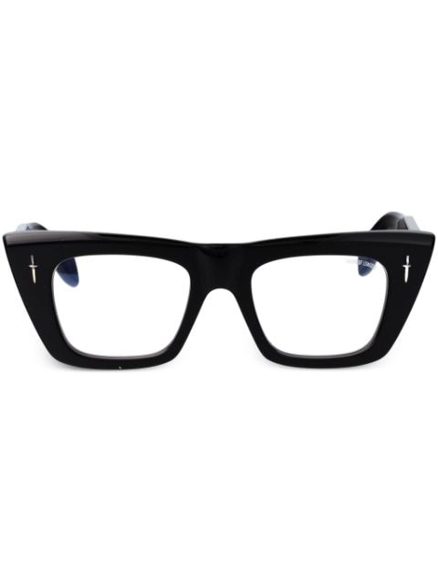 Cutler & Gross cat-eye acetate glasses